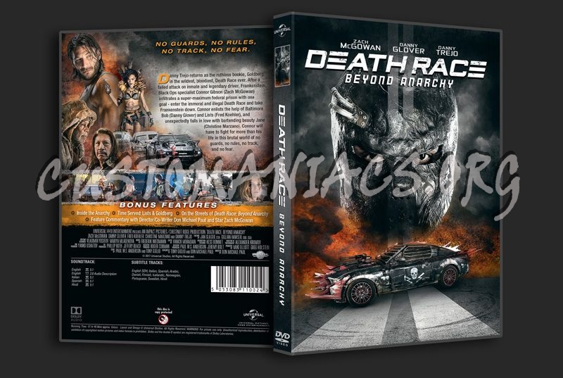 Death Race Beyond Anarchy dvd cover