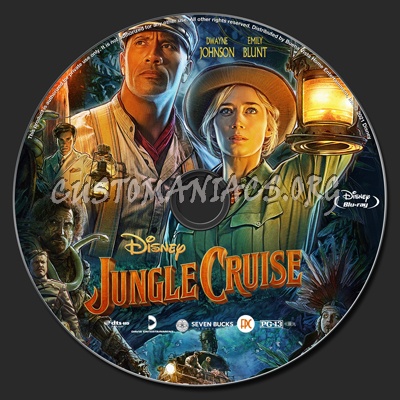 Jungle Cruise (2021) blu-ray label