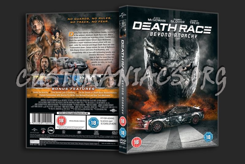Death Race Beyond Anarchy dvd cover