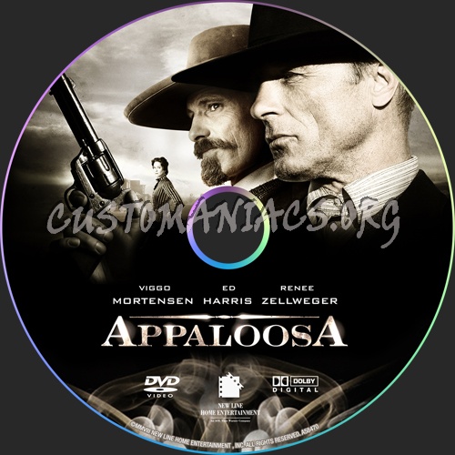 Appaloosa dvd label