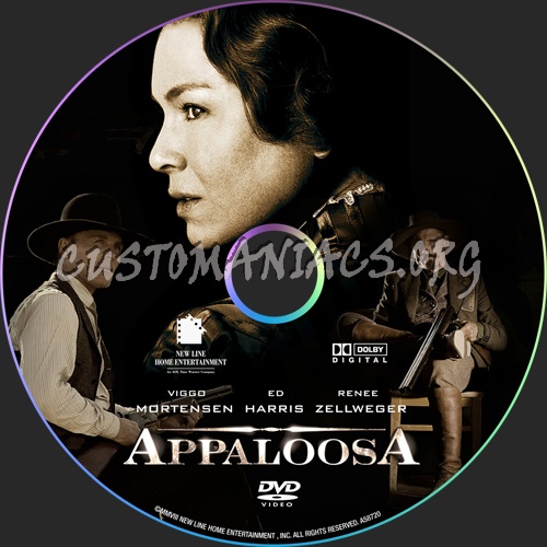 Appaloosa dvd label