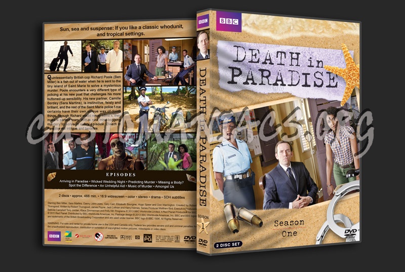 Death in Paradise - Seasons 1-9 dvd cover