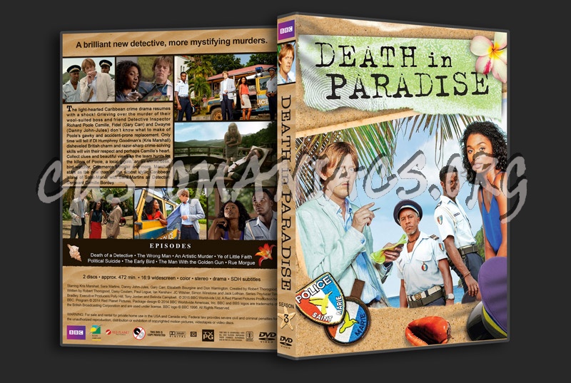 Death in Paradise - Seasons 1-9 dvd cover