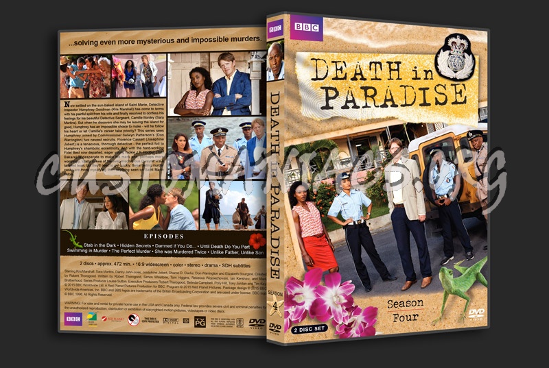 Death in Paradise - Seasons 1-9 dvd cover