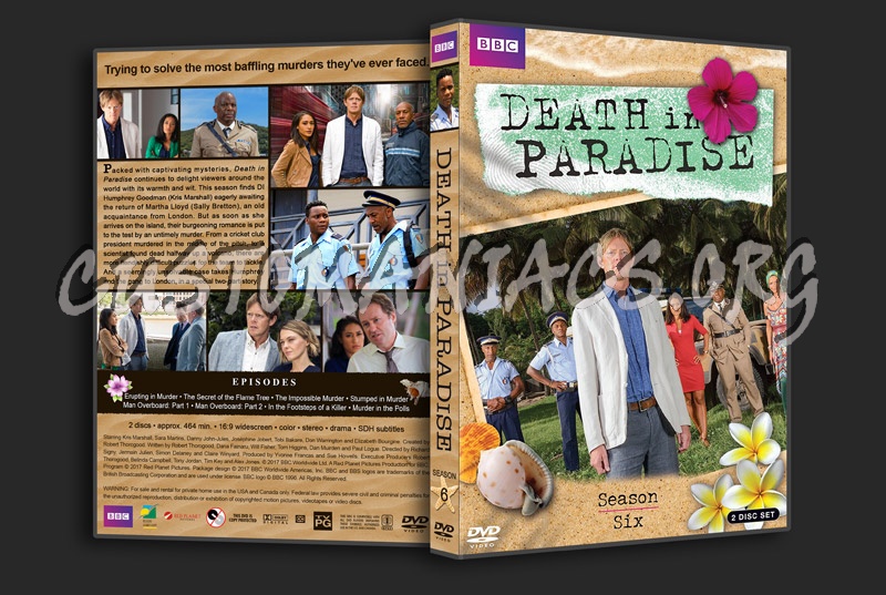 Death in Paradise - Seasons 1-9 dvd cover