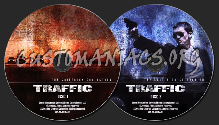 151 - Traffic dvd label