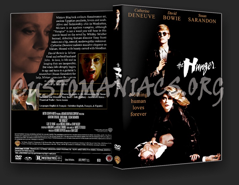 The Hunger dvd cover