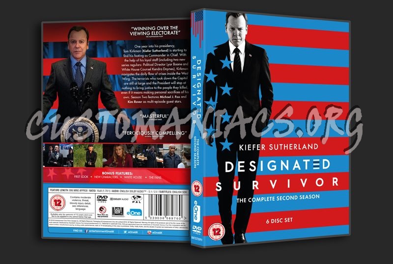 Designated Survivor Season 2 dvd cover