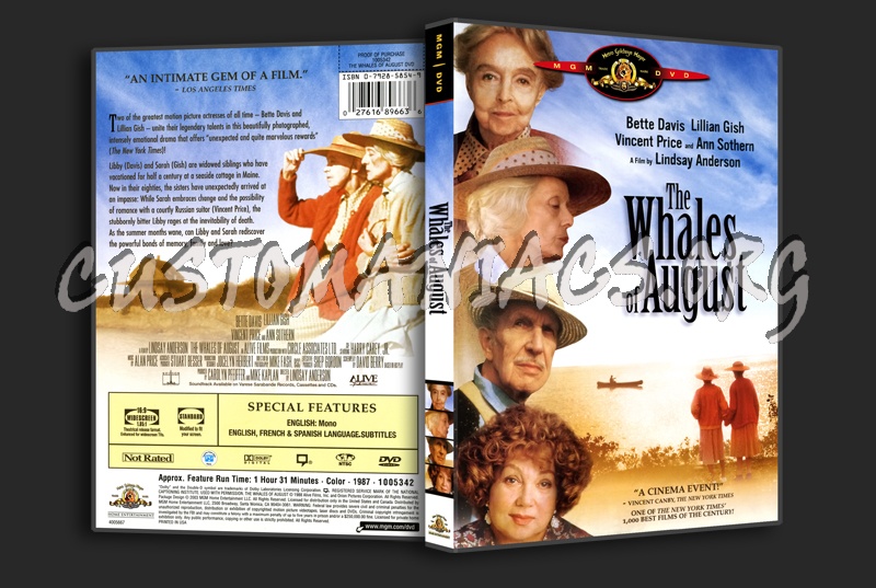 The Whales of August dvd cover
