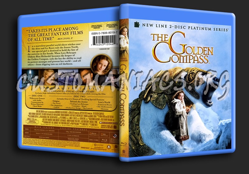 The Golden Compass blu-ray cover