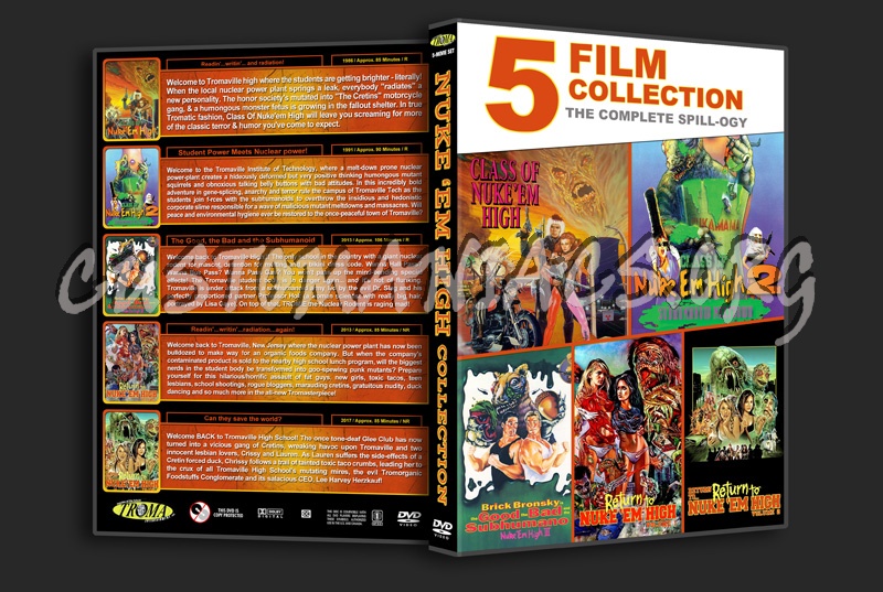 Nuke ‘Em High Collection dvd cover