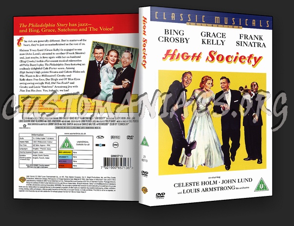 High Society dvd cover