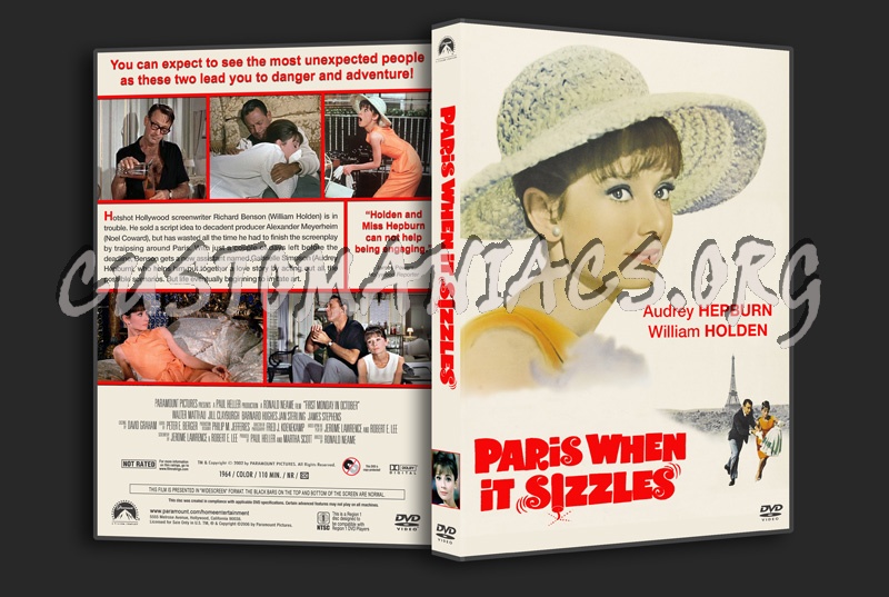 Paris When Its Sizzles dvd cover