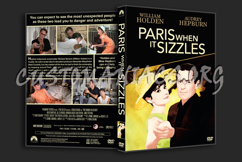 Paris When Its Sizzles dvd cover