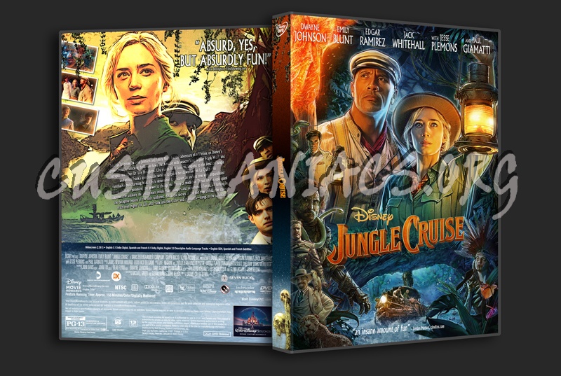Jungle Cruise (2021) dvd cover