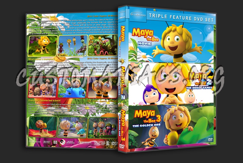 Maya the Bee Triple Feature dvd cover