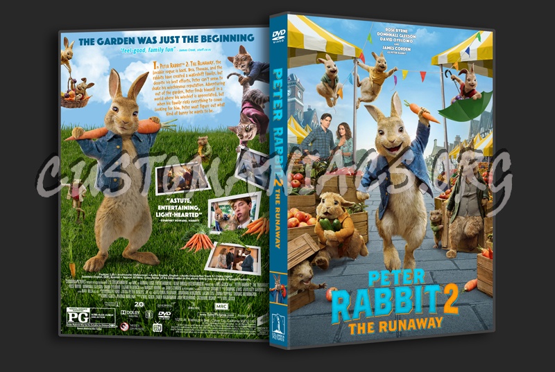 Peter Rabbit 2: The Runaway dvd cover