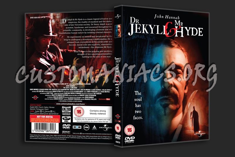Dr Jekyll & Mr Hyde dvd cover