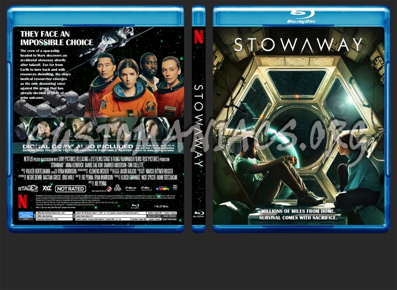 Stowaway blu-ray cover