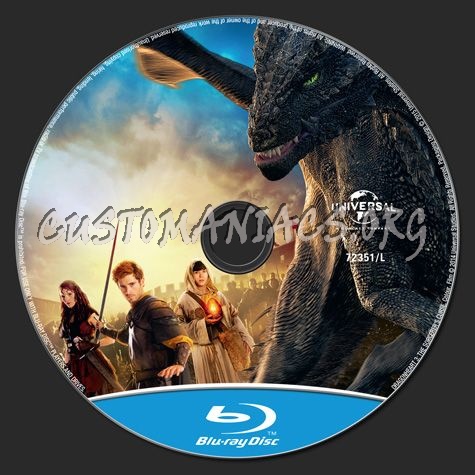 Dragonheart The Sorcerer's Curse blu-ray label