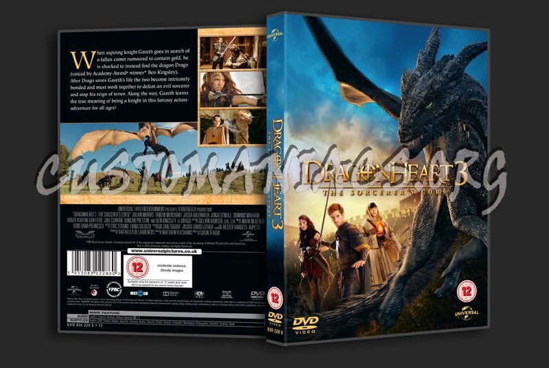 Dragonheart The Sorcerer's Curse dvd cover