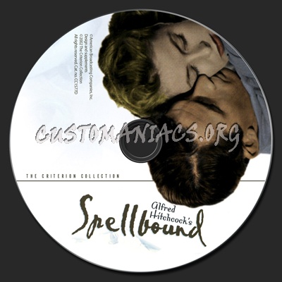 136 - Spellbound dvd label