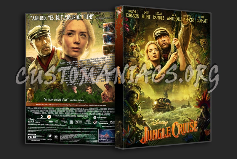 Jungle Cruise (2021) dvd cover