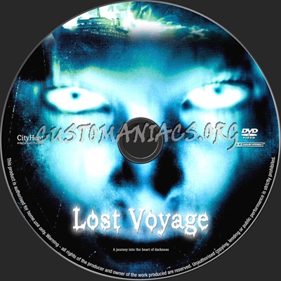Lost Voyage dvd label