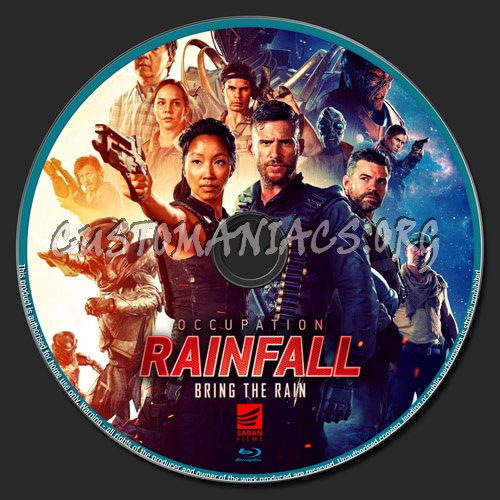 Occupation Rainfall blu-ray label