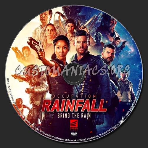 Occupation Rainfall dvd label