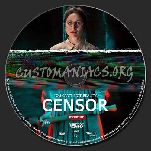 Censor dvd label