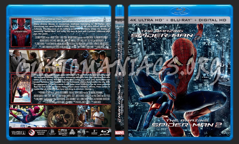 The Amazing Spider-Man Double Feature (4K) blu-ray cover