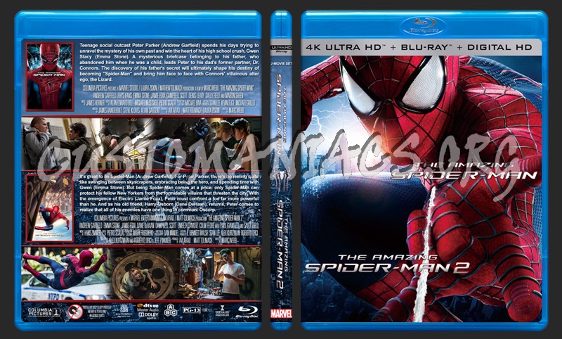 The Amazing Spider-Man Double Feature (4K) blu-ray cover