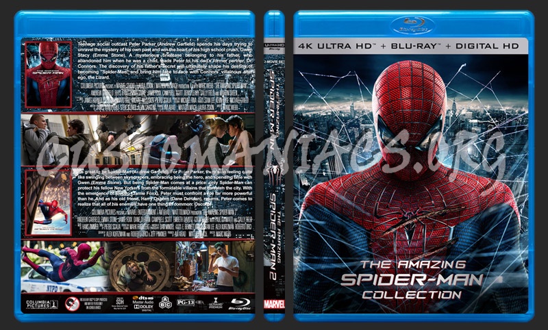 The Amazing Spider-Man Double Feature (4K) blu-ray cover