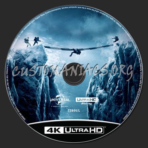Everest 4K blu-ray label