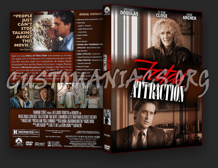 Fatal Attraction dvd cover