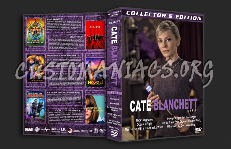 Cate Blanchett Collection - Set 6 dvd cover