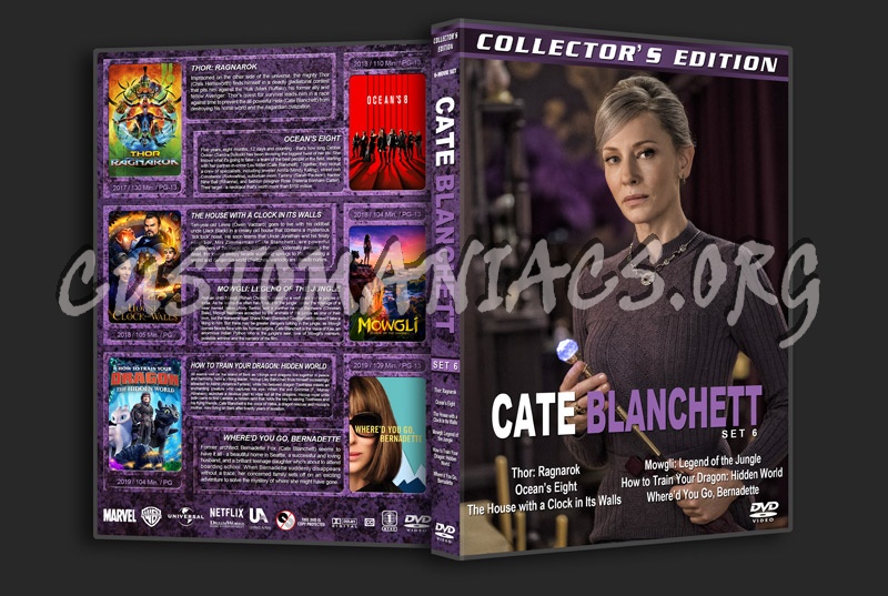 Cate Blanchett Collection - Set 6 dvd cover