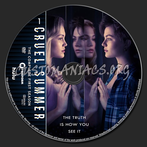 Cruel Summer Season 1 dvd label