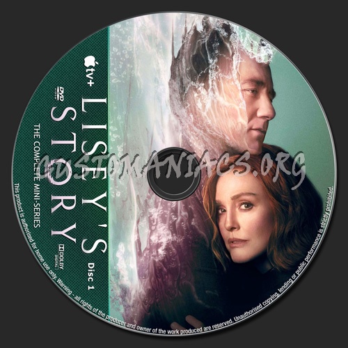 Lisey's Story Season 1 dvd label