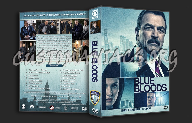 Blue Bloods - Season 11 dvd cover