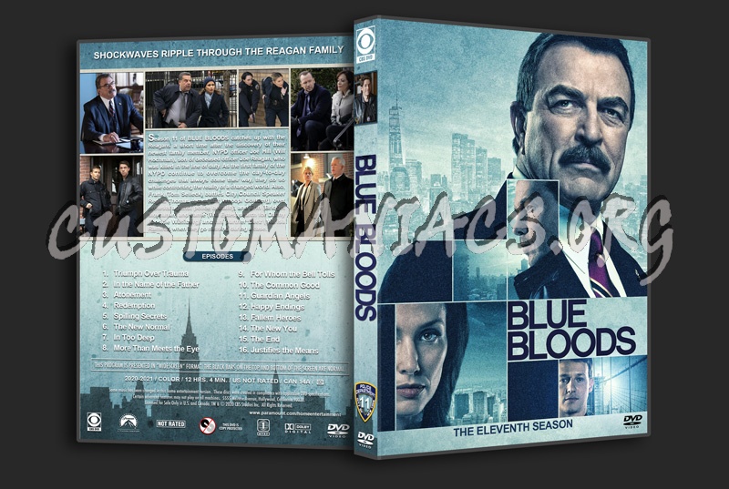 Blue Bloods - Season 11 dvd cover