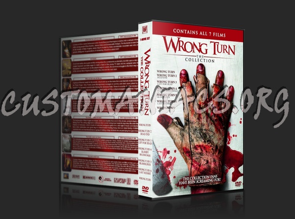 Wrong Turn - The Collection dvd cover