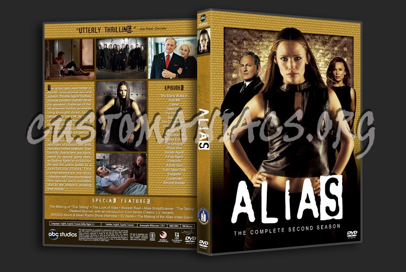 Alias - Seasons 1-5 dvd cover
