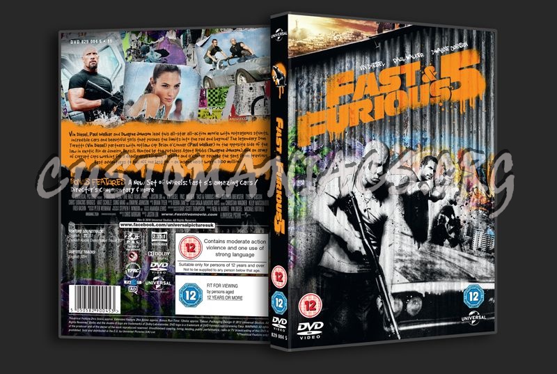 Fast & Furious 5 dvd cover