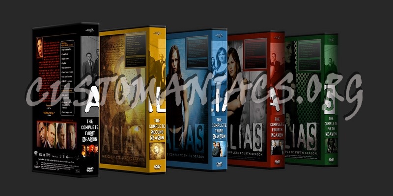 Alias Complete Series dvd cover