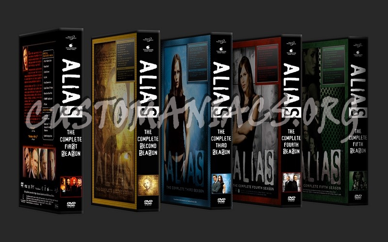 Alias The Complete Series dvd cover