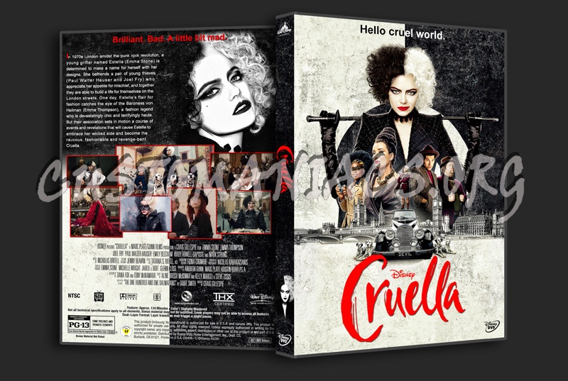 Cruella dvd cover