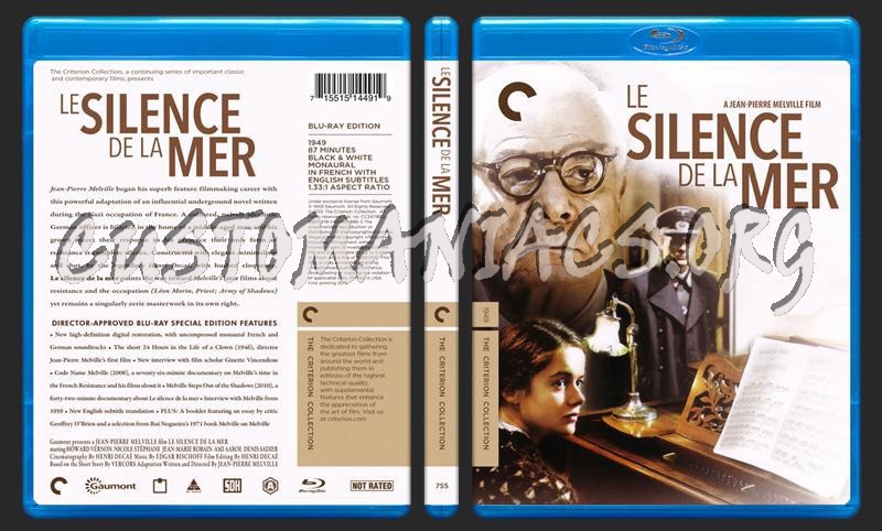 755 - Le Silence de la Mer blu-ray cover