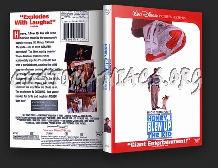 Honey, I Blew Up the Kid dvd cover